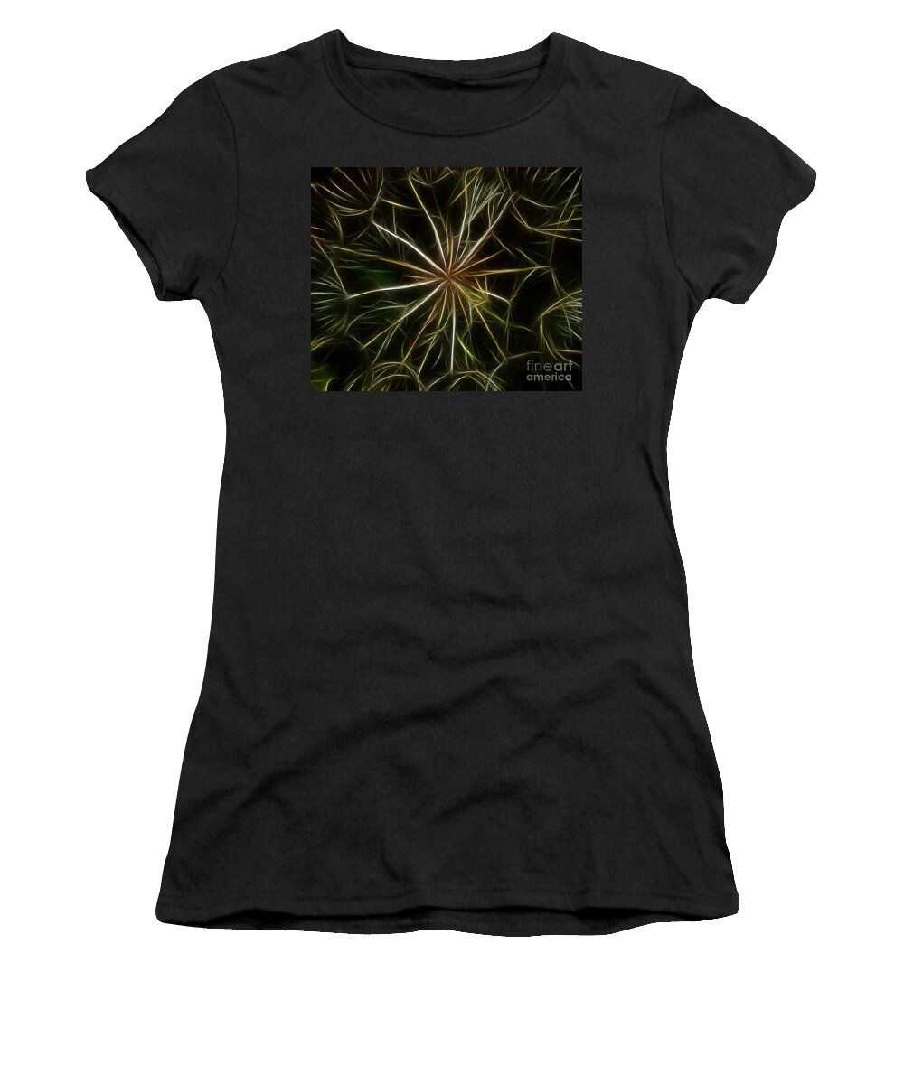 Abstract Women's T-Shirt featuring the photograph Abstract of Nature 2 by Vivian Christopher