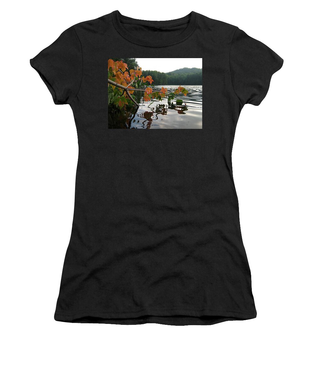Adirondacks Women's T-Shirt featuring the photograph Adirondack Weekend by Joshua House