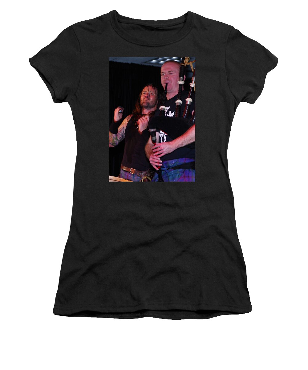 Celtic Music Women's T-Shirt featuring the photograph Albannach by Greg Graham