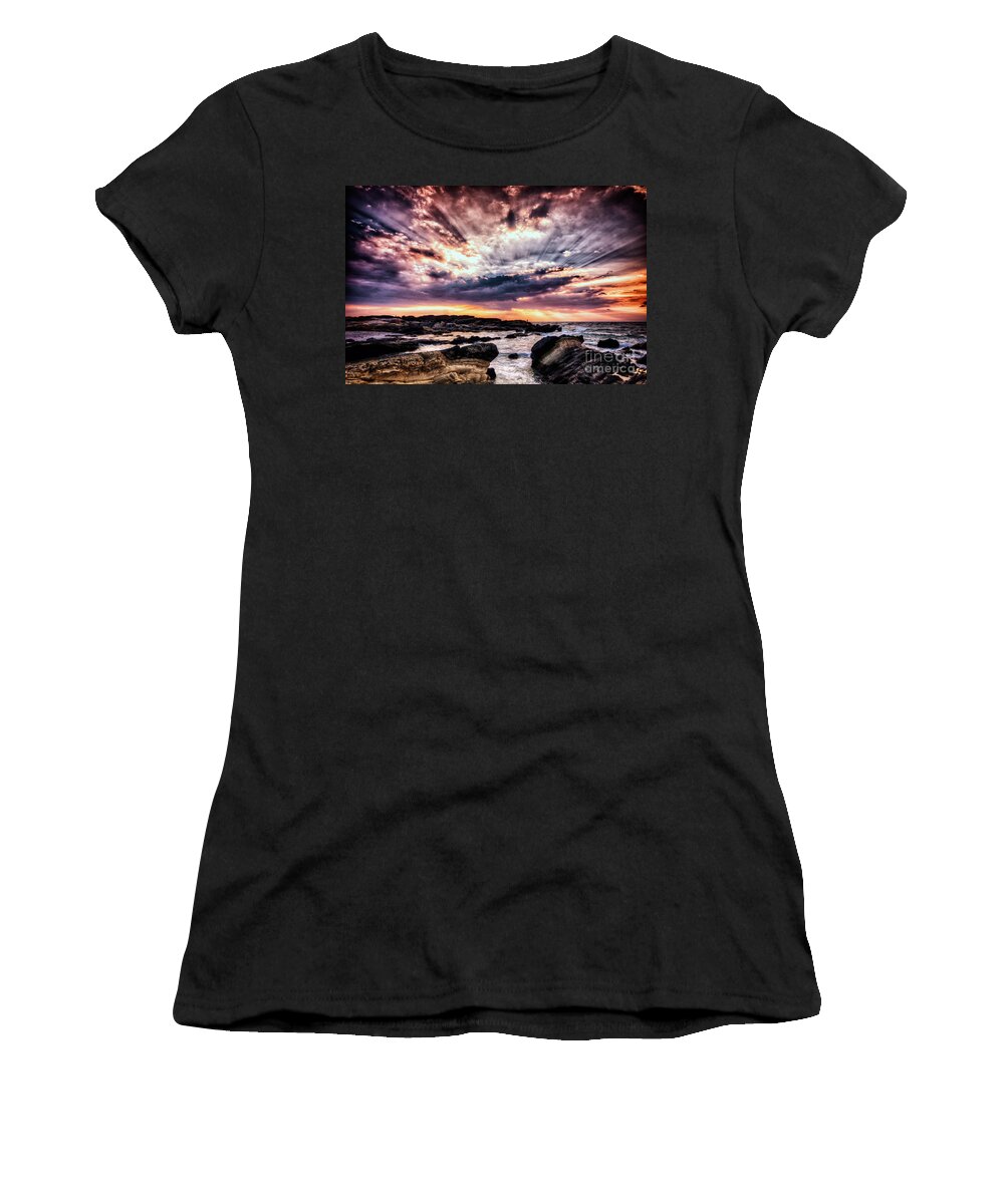 Island Women's T-Shirt featuring the photograph Alpha and Omega by John Swartz