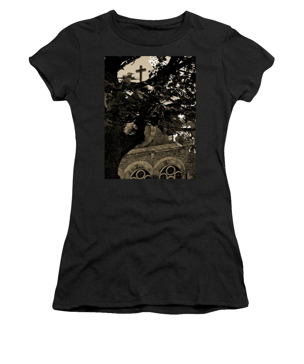 Basilica Women's T-Shirt featuring the photograph Always There by Zinvolle Art