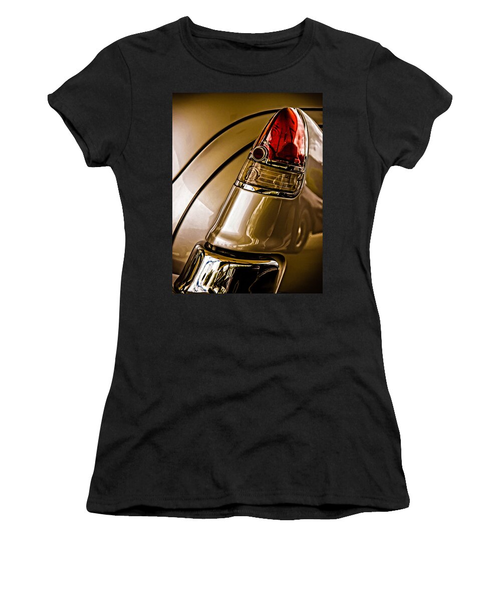 American Women's T-Shirt featuring the photograph American Car by Mark Llewellyn