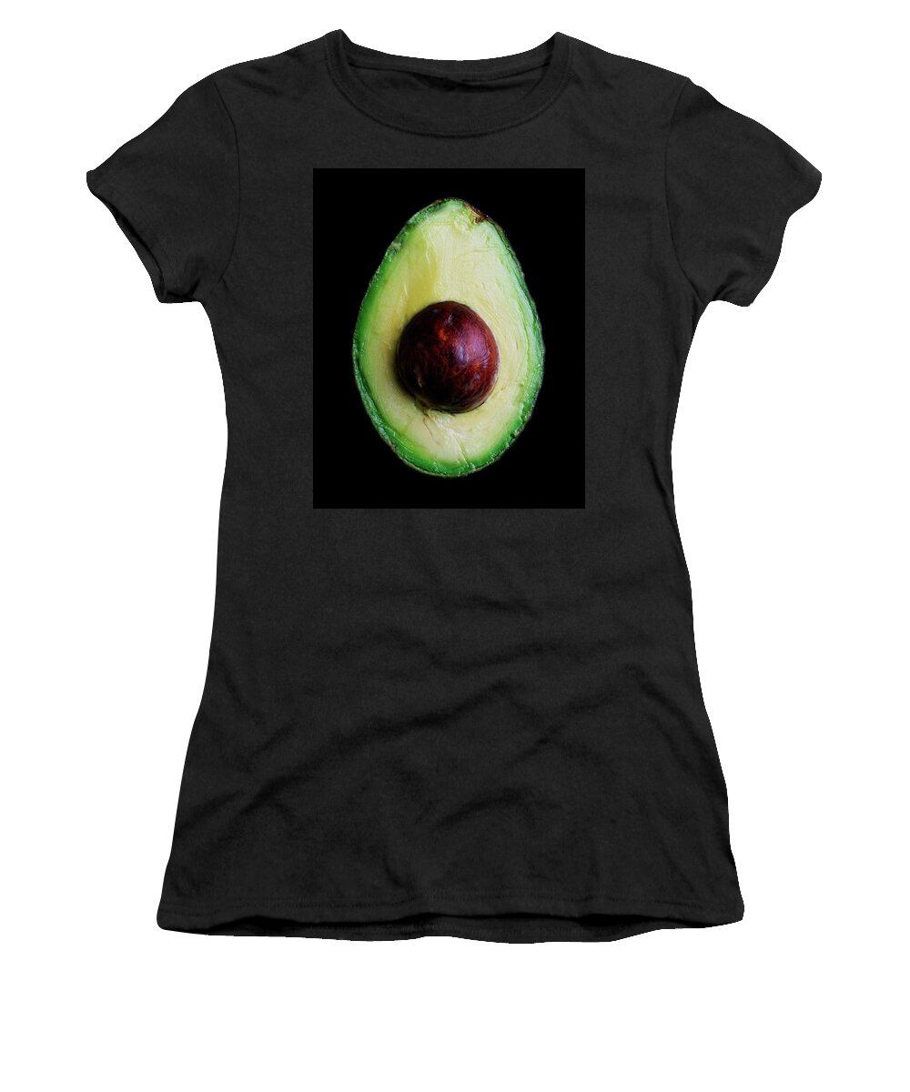 Fruits Women's T-Shirt featuring the photograph An Avocado by Romulo Yanes