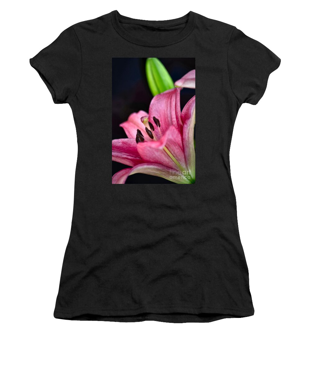 Asiatic Lily Women's T-Shirt featuring the photograph Asiatic Lily by Deb Halloran