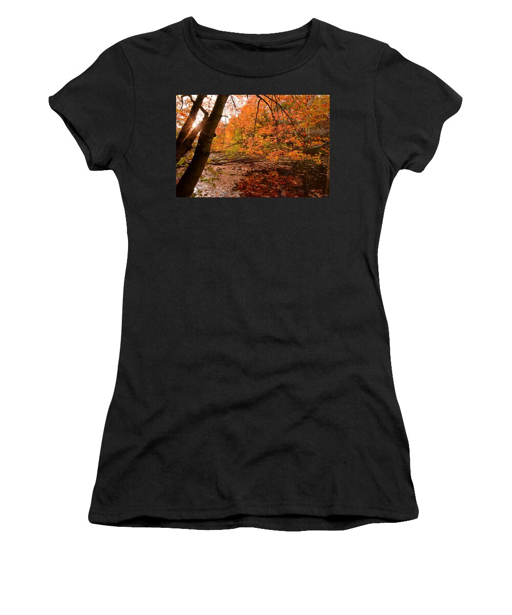Rhode Island Women's T-Shirt featuring the photograph At Its Best by Lourry Legarde