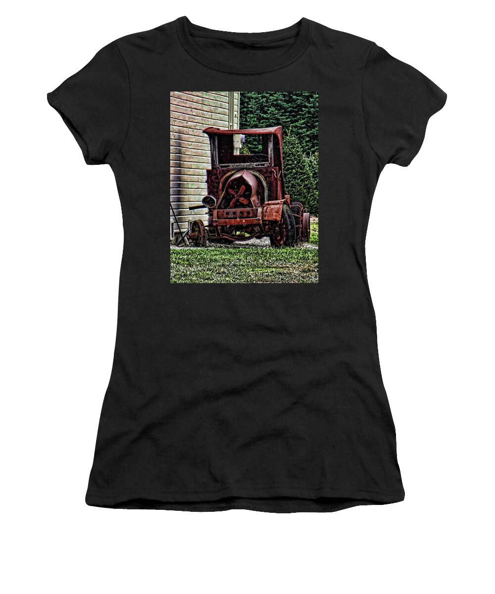 Truck Women's T-Shirt featuring the photograph At Rest by Ron Roberts