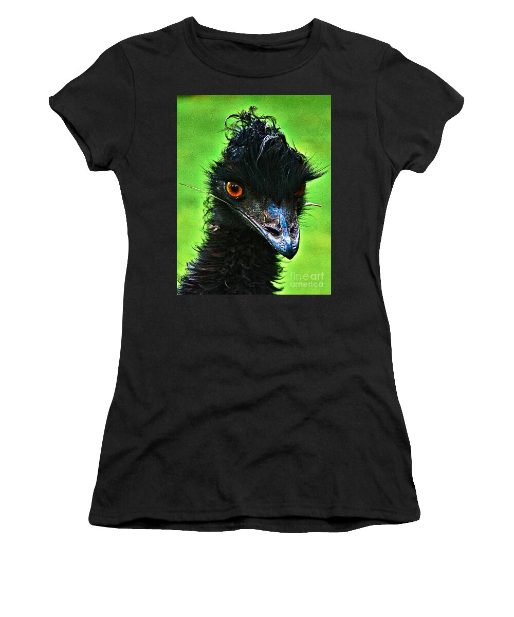 Wildlife Women's T-Shirt featuring the photograph Australian Emu by Blair Stuart