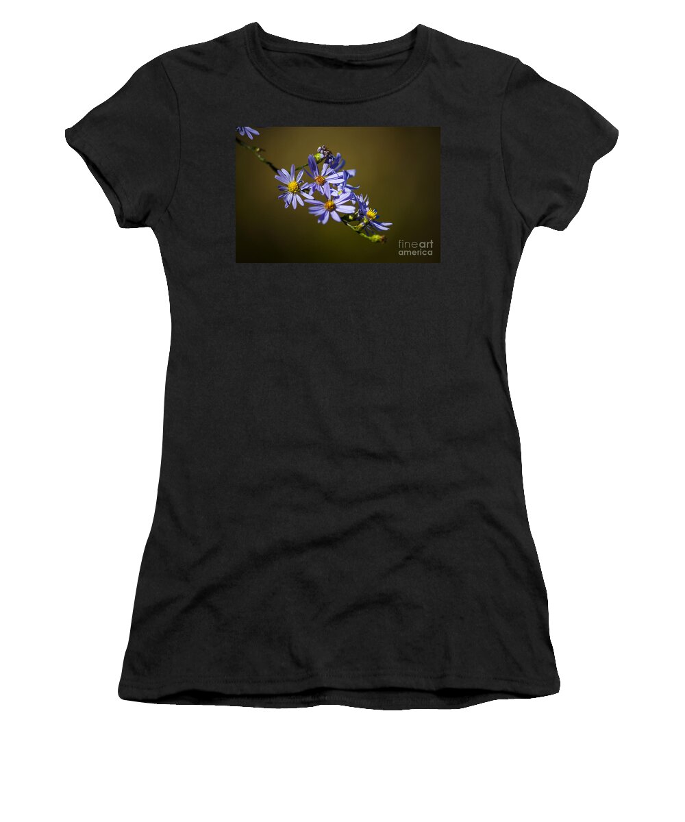 Flowers Women's T-Shirt featuring the photograph Autumn Floral by Wayne Moran