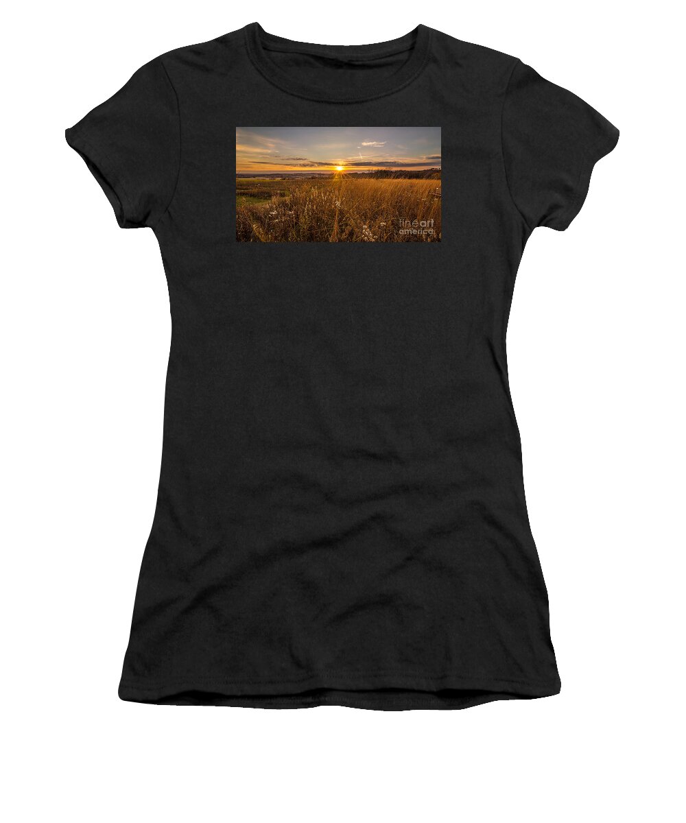 Autumn Women's T-Shirt featuring the photograph Autumn Retzer by Andrew Slater