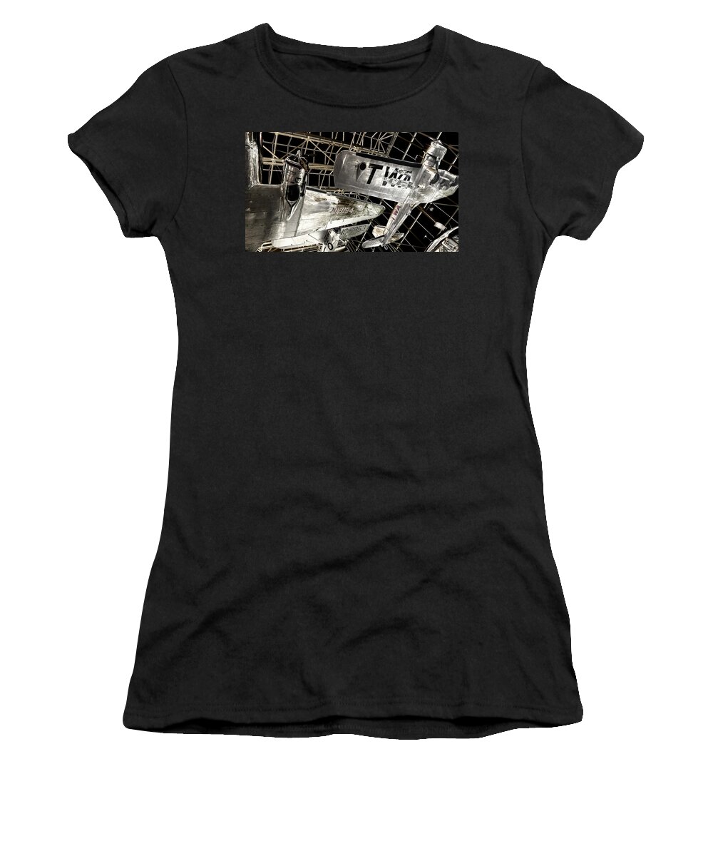 Planes Women's T-Shirt featuring the photograph Aviation Two by Joseph Hedaya