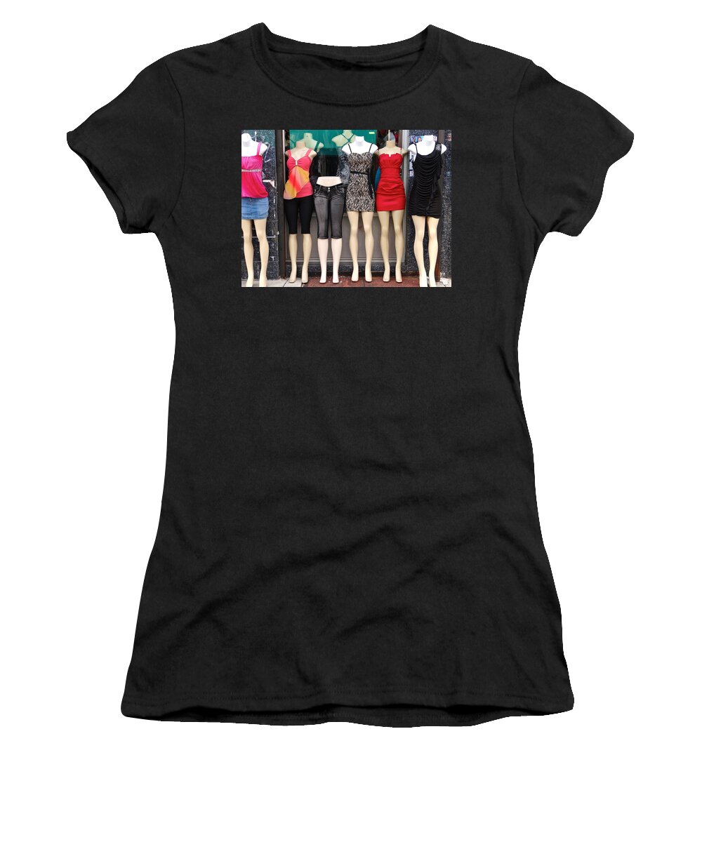 Sexy Outfits Women's T-Shirt featuring the photograph Back To School by Ira Shander