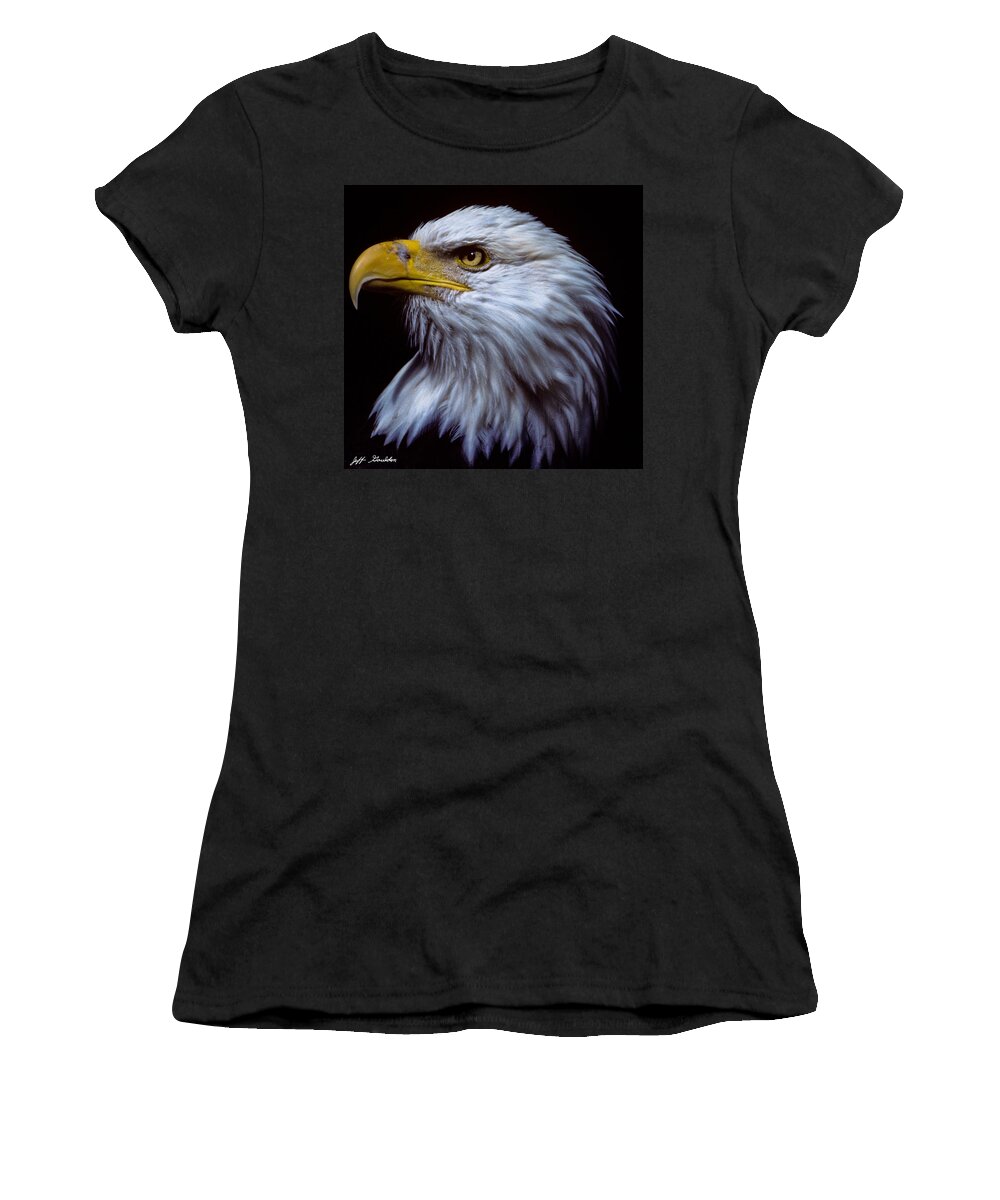 Animal Women's T-Shirt featuring the photograph Bald Eagle by Jeff Goulden