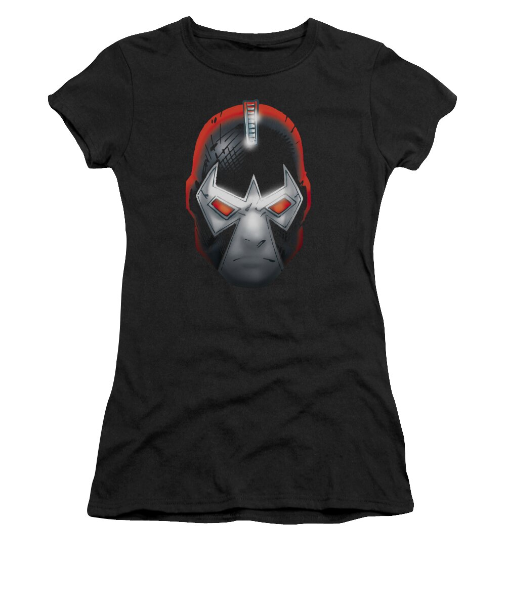  Women's T-Shirt featuring the digital art Batman - Bane Head by Brand A