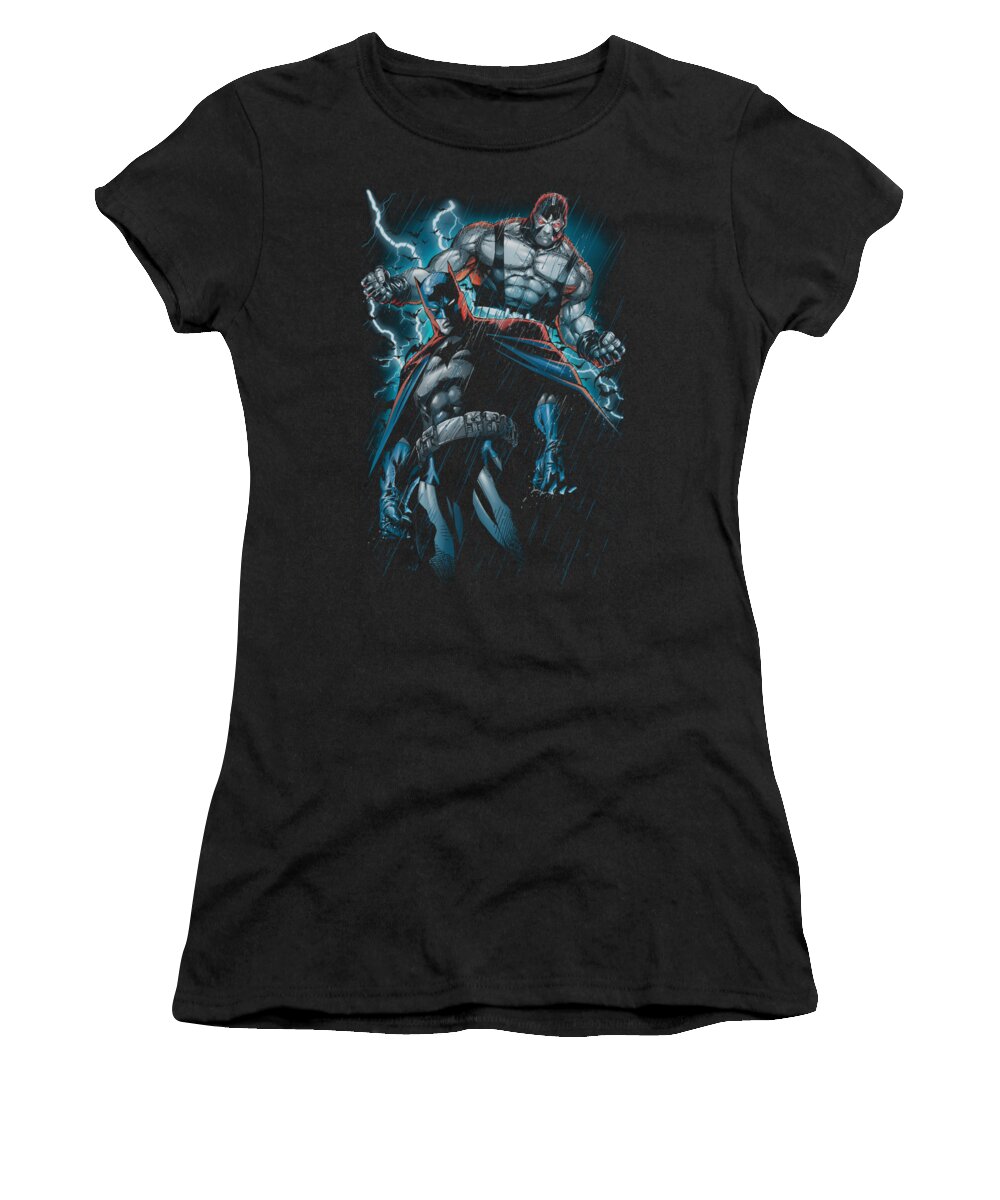  Women's T-Shirt featuring the digital art Batman - Evil Rising by Brand A