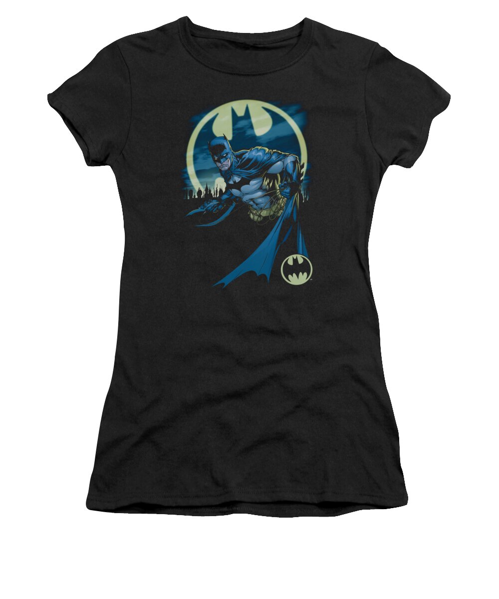 Batman Women's T-Shirt featuring the digital art Batman - Heed The Call by Brand A