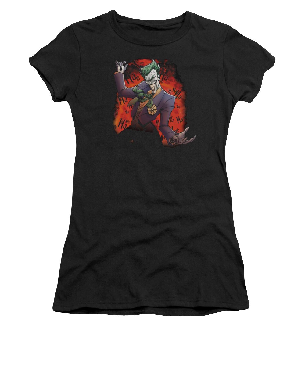 Batman Women's T-Shirt featuring the digital art Batman - Joker's Ave by Brand A