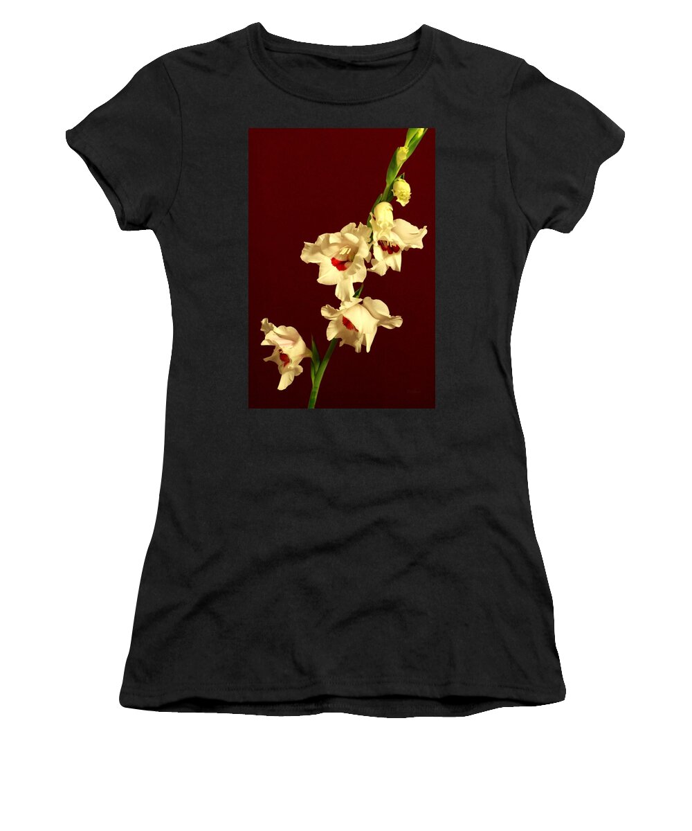 Flowers Women's T-Shirt featuring the photograph Beautiful Array by Deborah Crew-Johnson