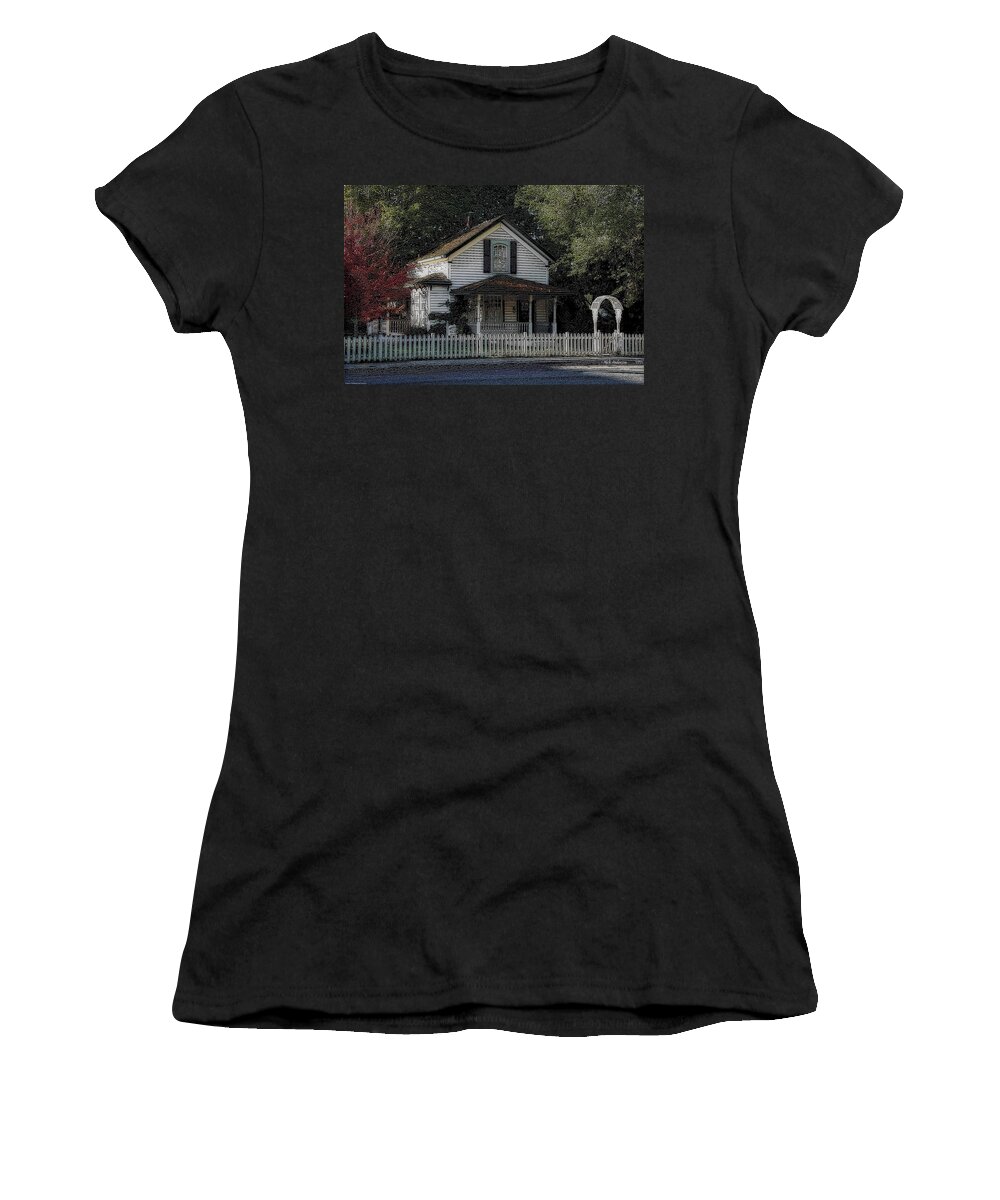 Bed And Breakfast Women's T-Shirt featuring the photograph Bed and Breakfast In Your Dreams by Mick Anderson