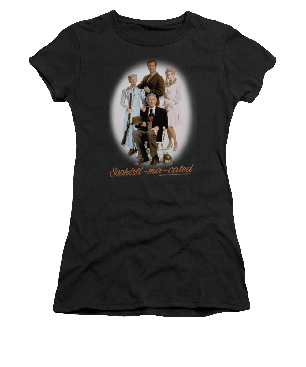 Beverly Hillbillies Women's T-Shirt featuring the digital art Beverly Hillbillies - Sophistimacated by Brand A
