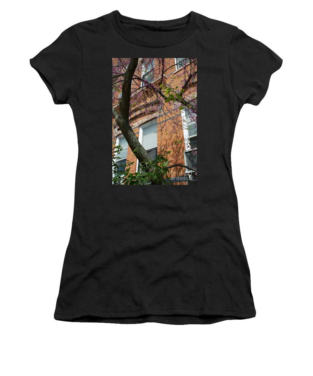 Blooming Women's T-Shirt featuring the photograph Black Brick by Joseph Yarbrough