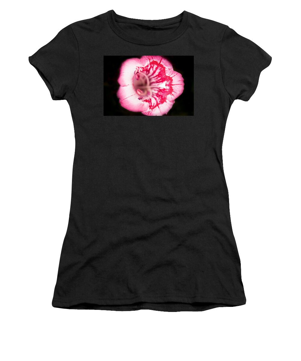 Botanical Women's T-Shirt featuring the photograph Budding Flower by John Wadleigh