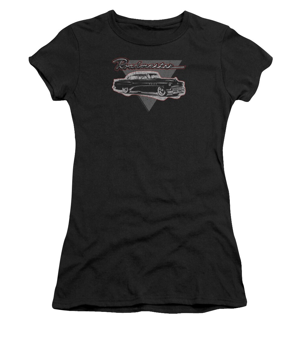  Women's T-Shirt featuring the digital art Buick - 1952 Roadmaster by Brand A