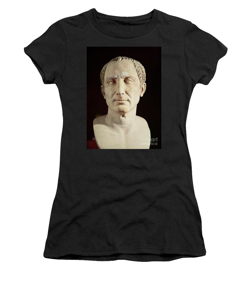 Bust Women's T-Shirt featuring the sculpture Bust of Julius Caesar by Anonymous