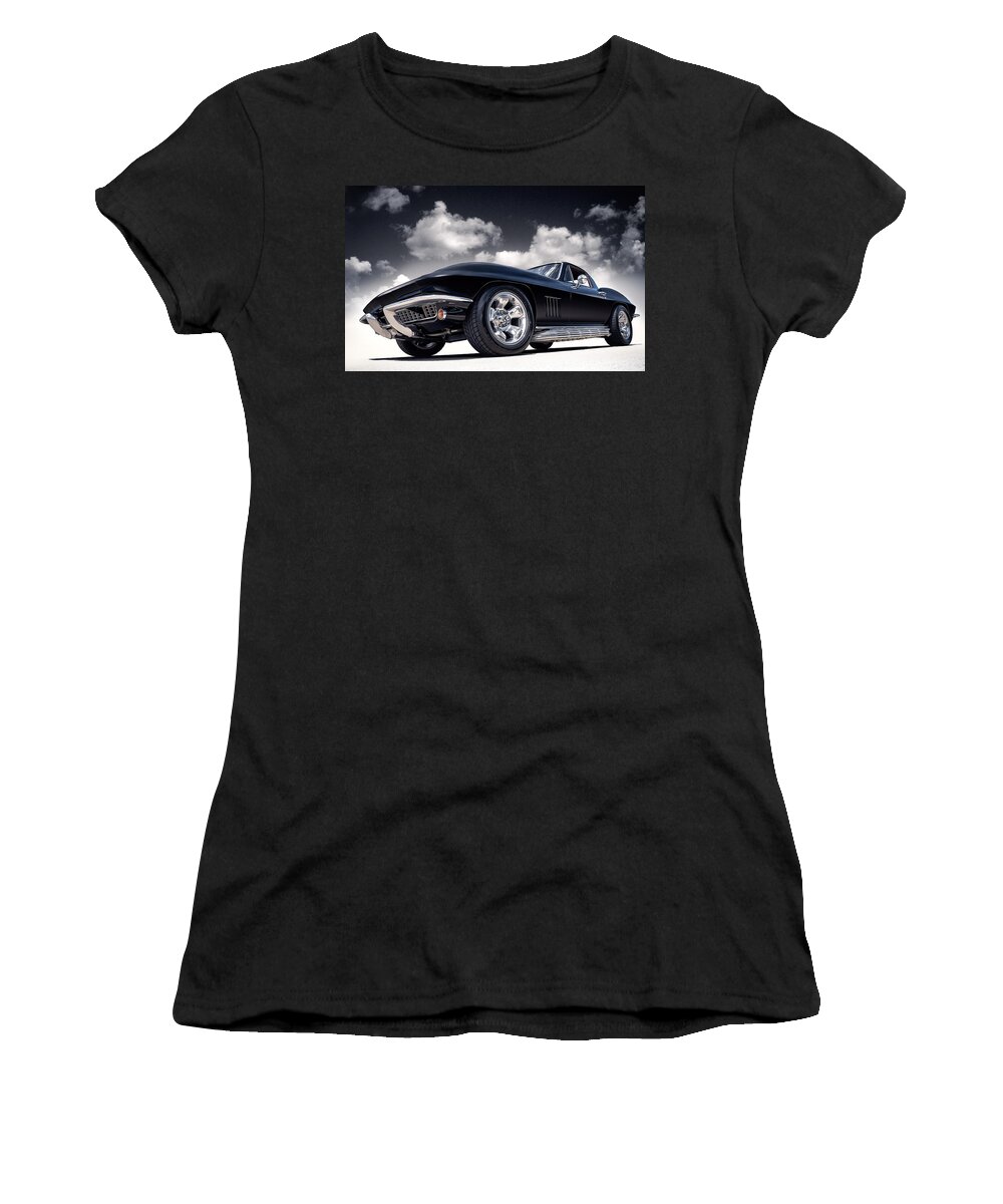 Corvette Women's T-Shirt featuring the digital art C2 It by Douglas Pittman