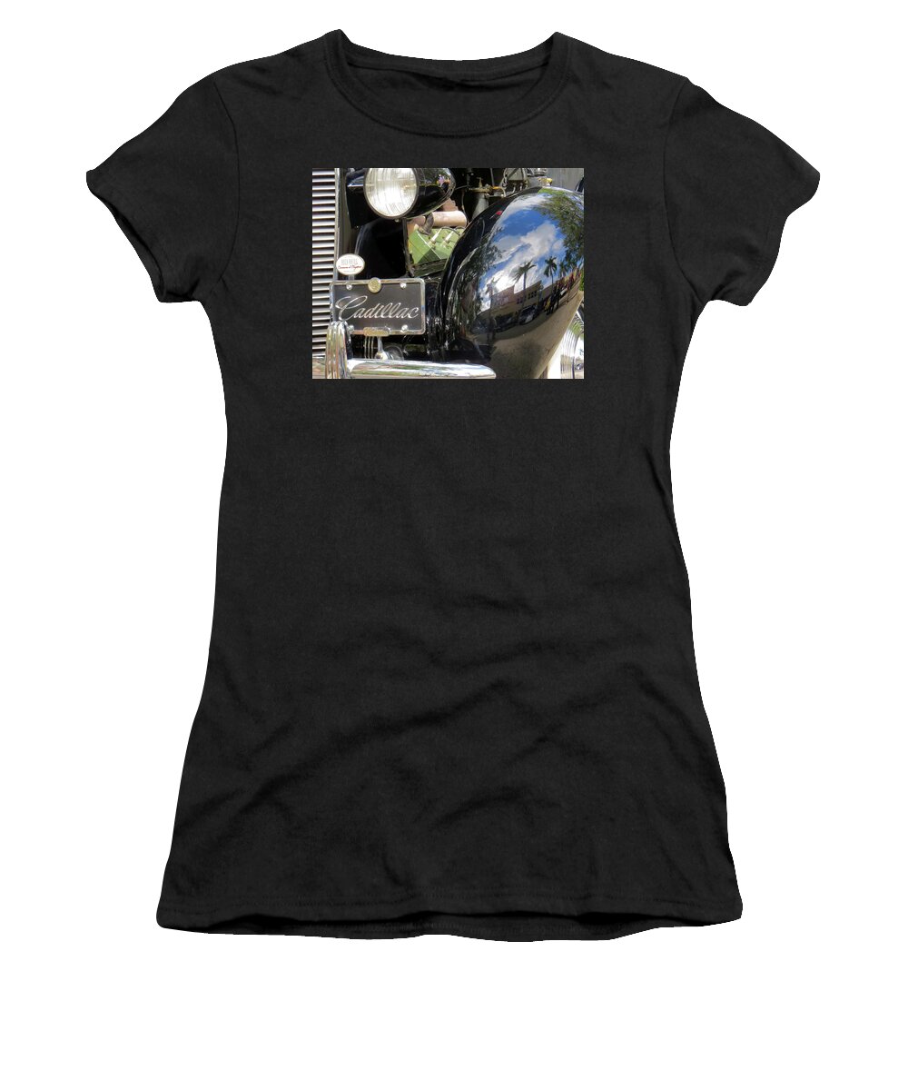 Art Women's T-Shirt featuring the photograph Cadillac by Dart Humeston