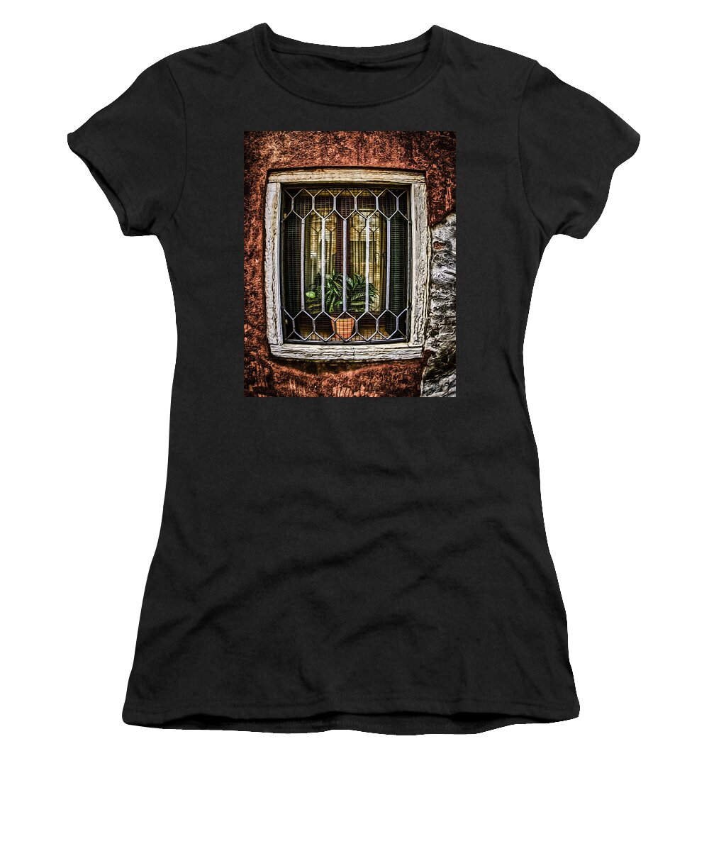 Flower Women's T-Shirt featuring the photograph Caged Plant by Eye Olating Images