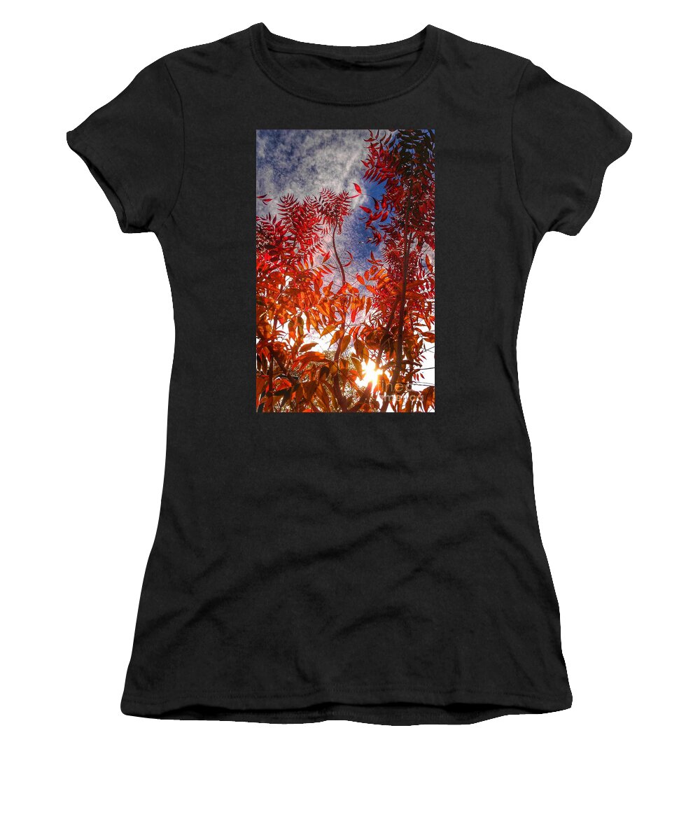Cml Brown Women's T-Shirt featuring the photograph Catharsis by CML Brown