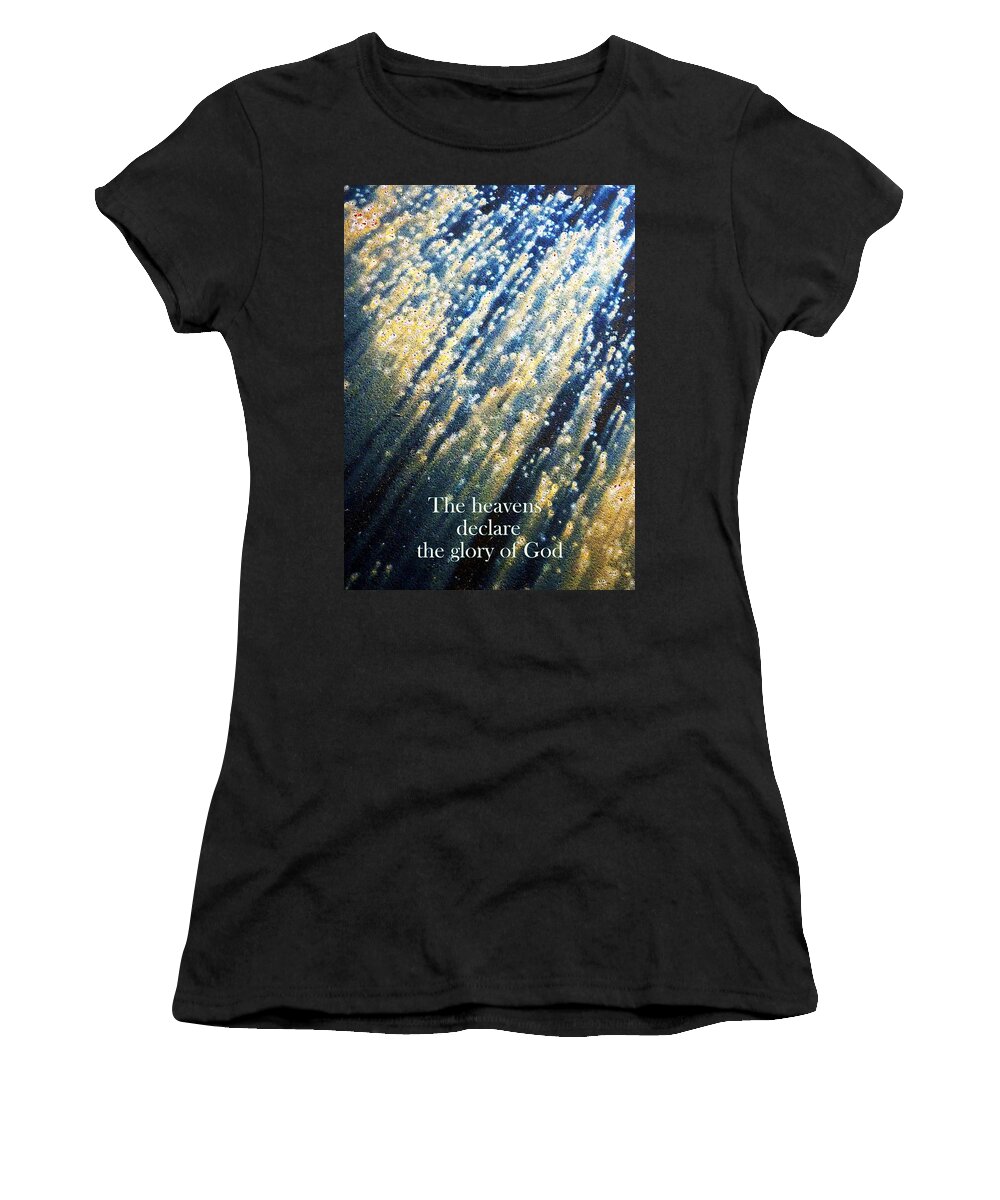 Celestial Women's T-Shirt featuring the photograph Celestial Beauty by Carla Parris