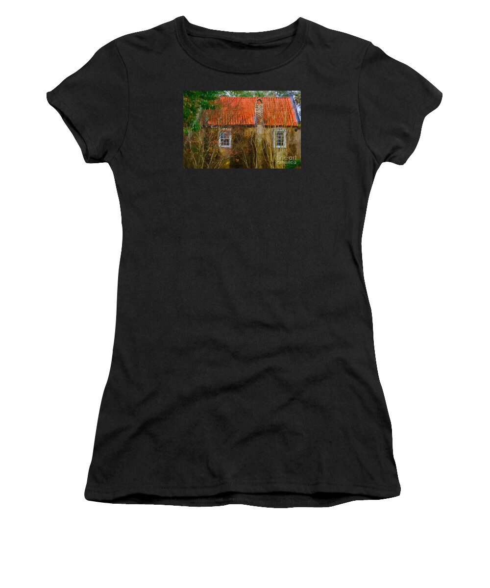 Charleston Women's T-Shirt featuring the photograph Charleston Carriage House by Dale Powell