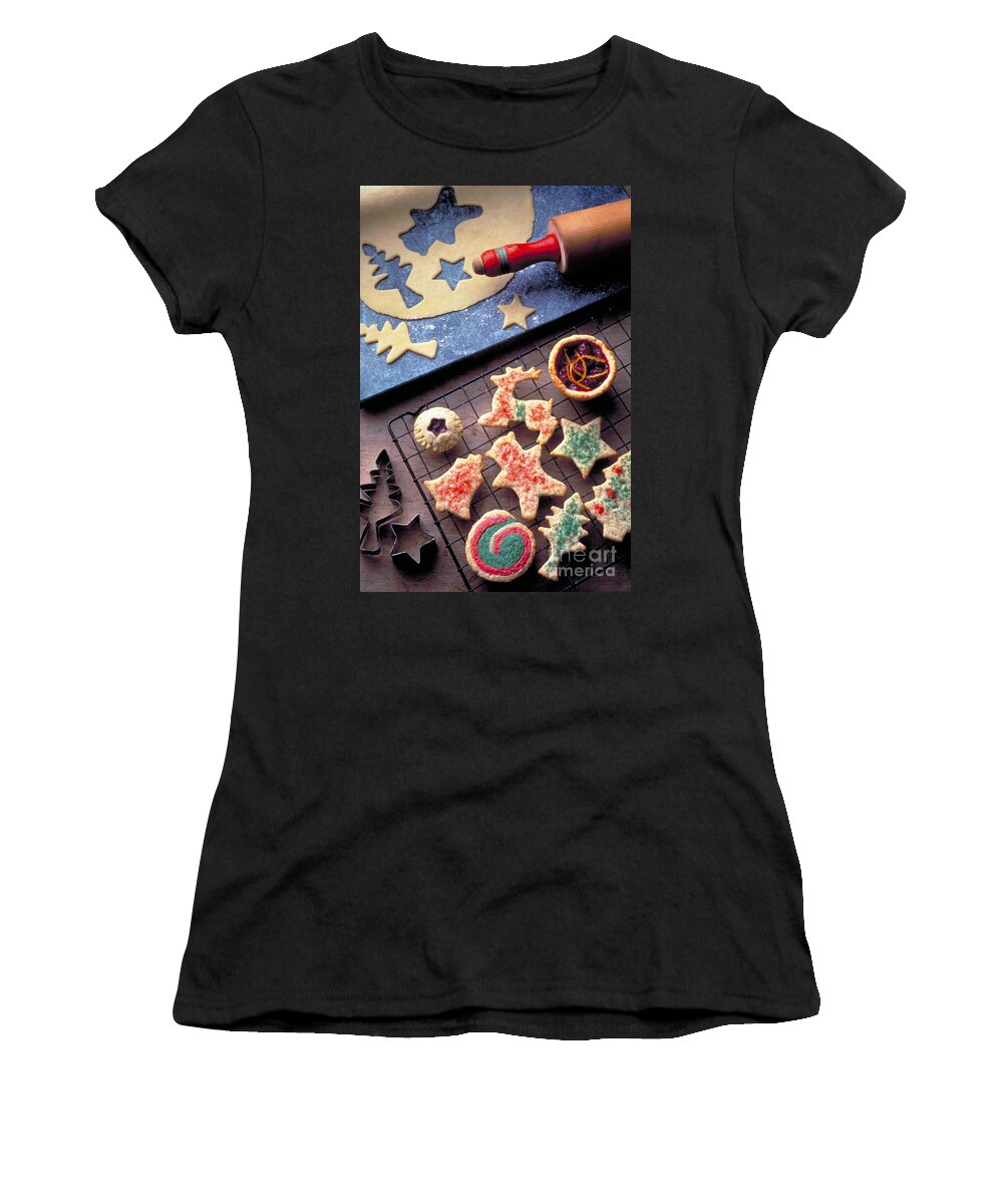 Christmas Women's T-Shirt featuring the photograph Christmas Cookies by Matthew Klein