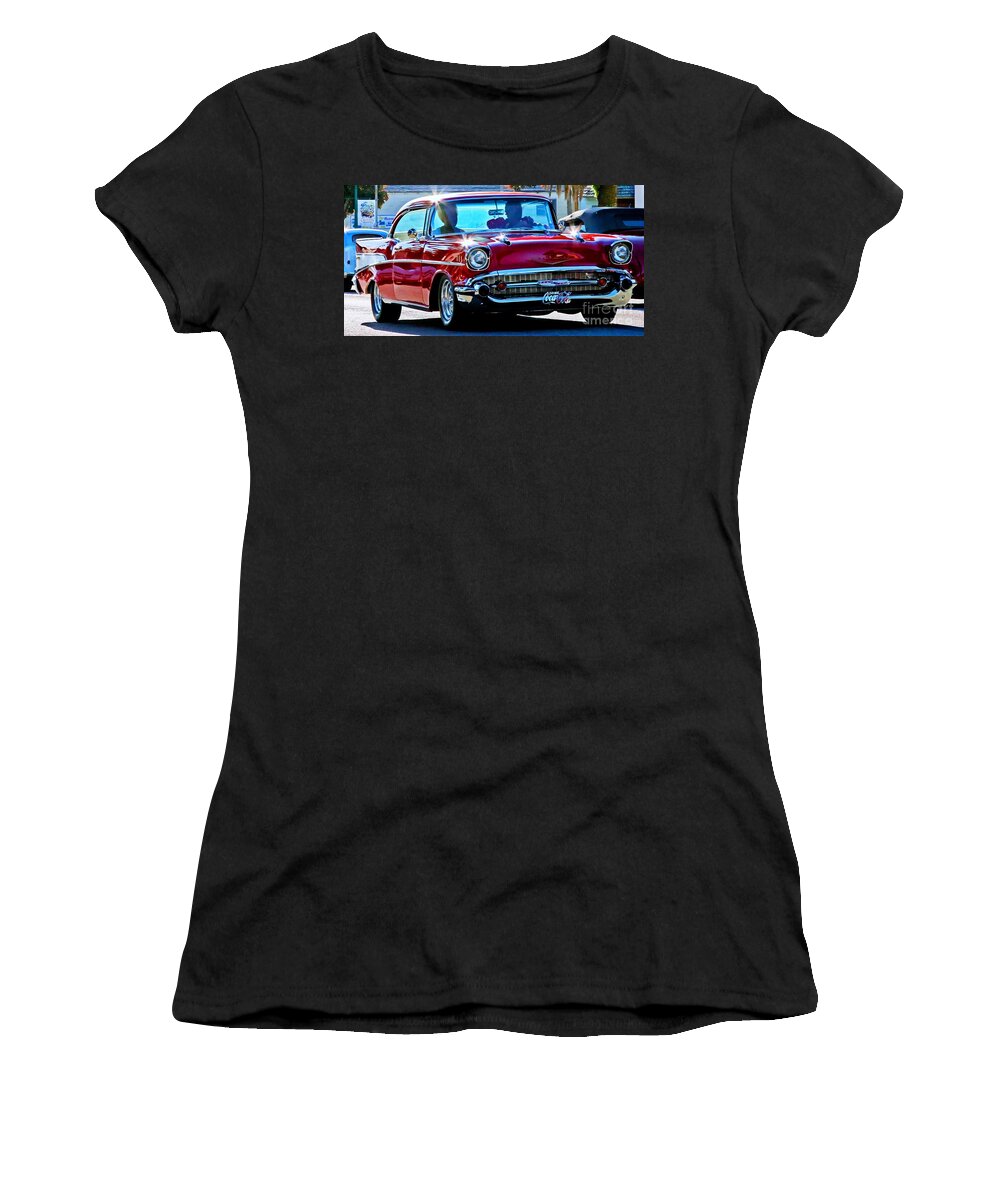 Cars Women's T-Shirt featuring the photograph Classic Chevrolet by Tap On Photo