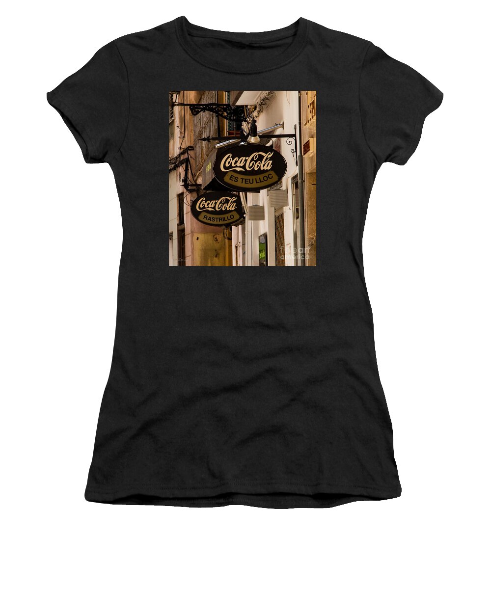 Coca-cola Women's T-Shirt featuring the photograph Coca-Cola by Rene Triay FineArt Photos