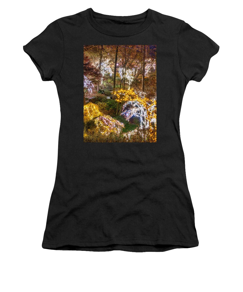 Garvan Women's T-Shirt featuring the photograph Golden Valley - crop by Daniel George