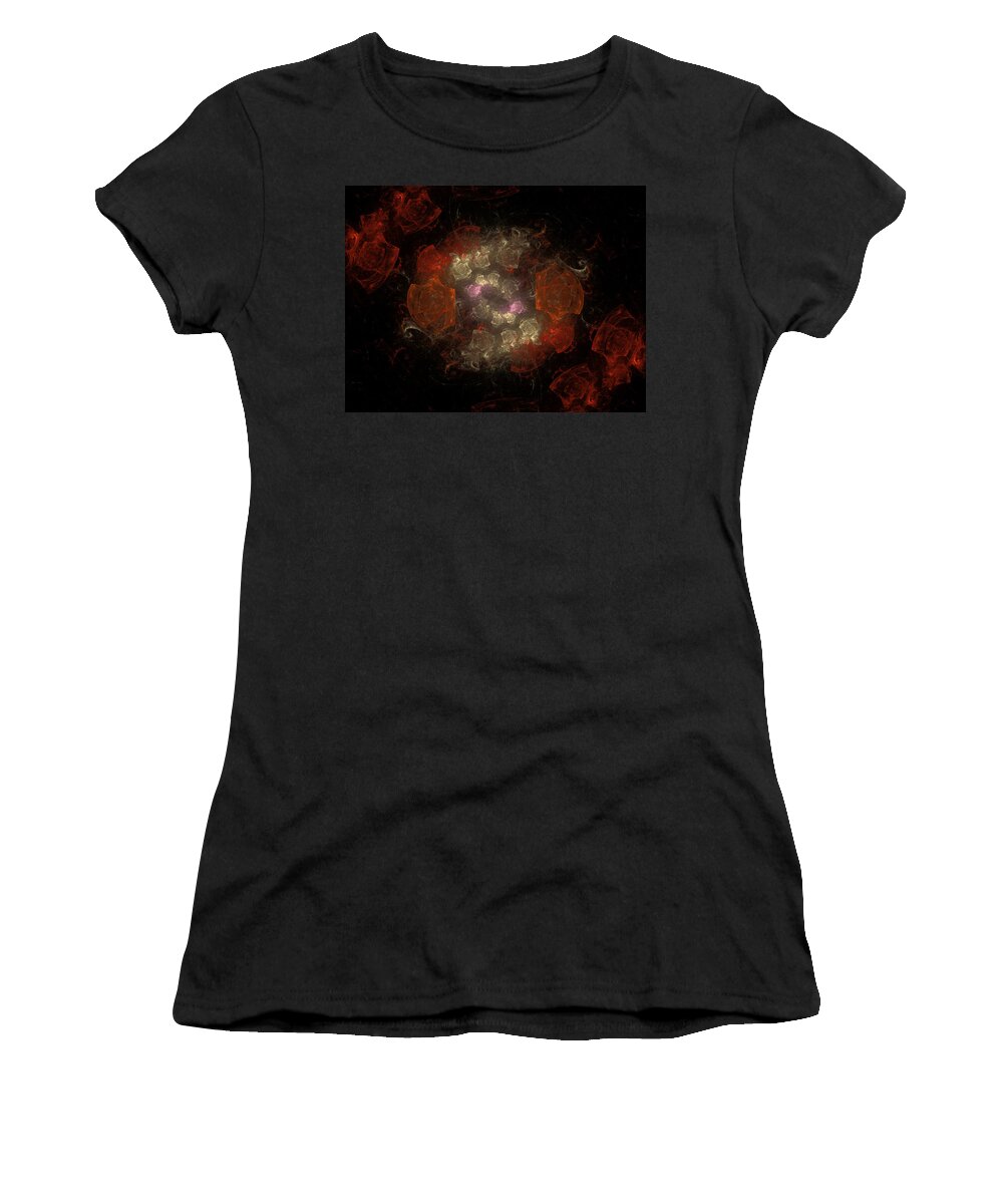 Rose Women's T-Shirt featuring the photograph Crystalline Roses by Fred Hahn