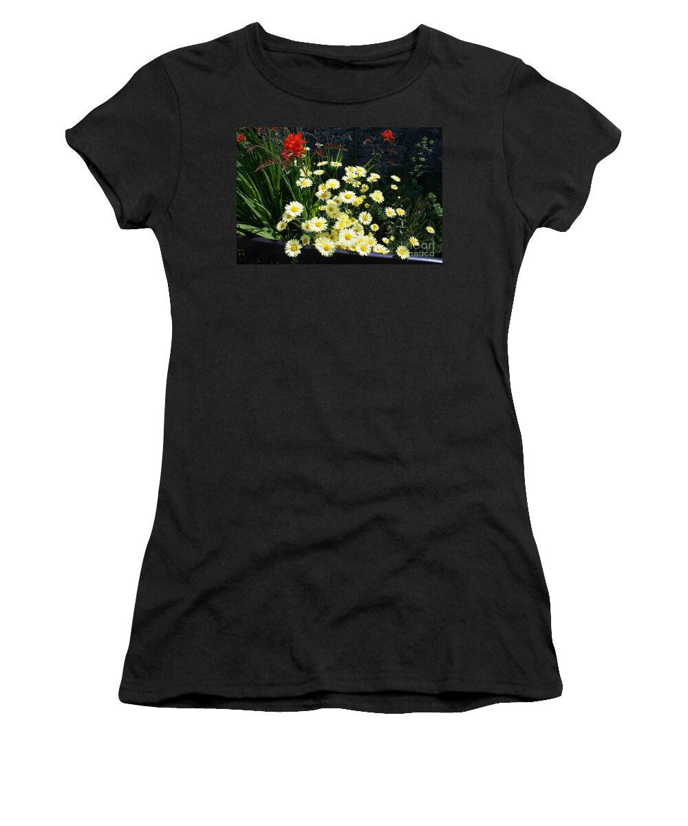 Floral Women's T-Shirt featuring the photograph Curiosity by Elena Perelman