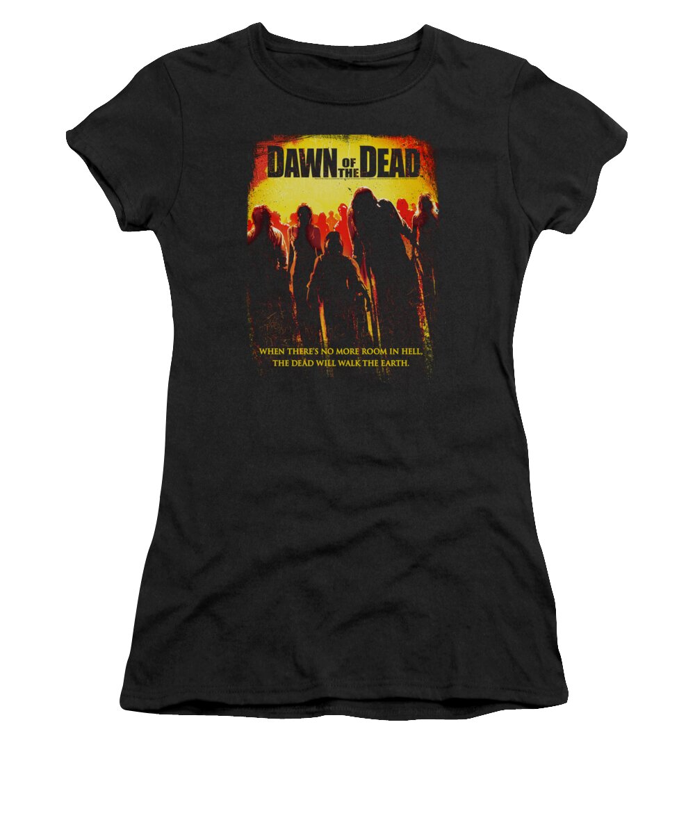 Dawn Of The Dead Women's T-Shirt featuring the digital art Dawn Of The Dead - Title by Brand A