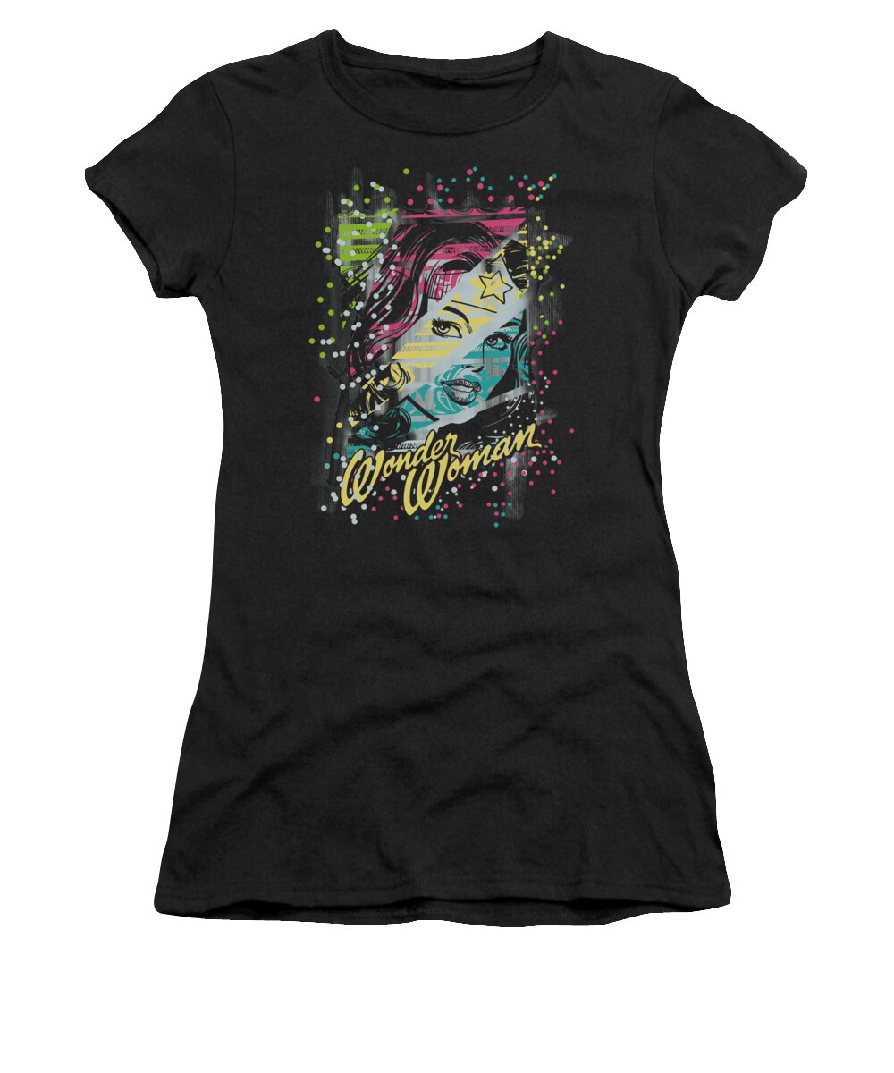  Women's T-Shirt featuring the digital art Dc - Color Block by Brand A