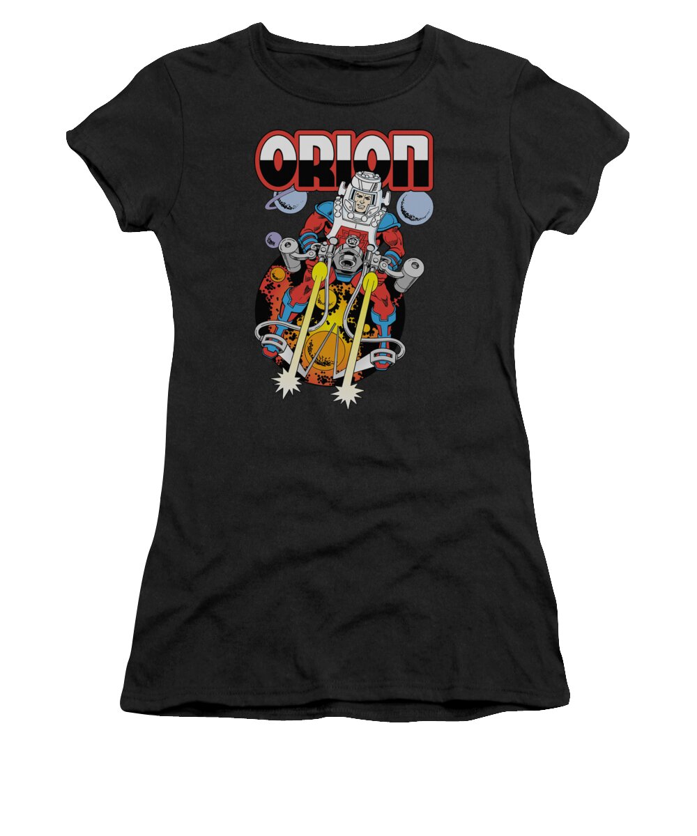 Dc Comics Women's T-Shirt featuring the digital art Dc - Orion by Brand A
