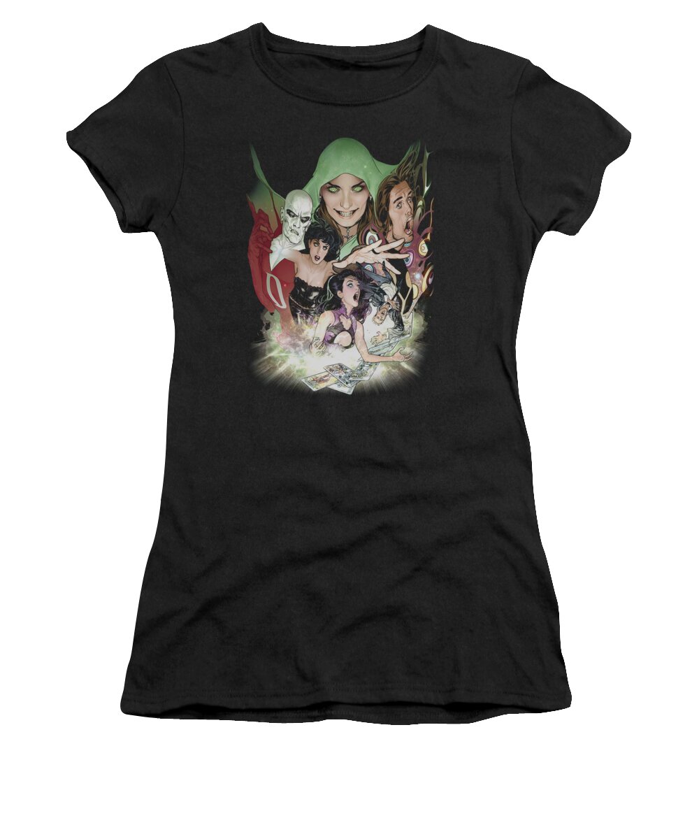  Women's T-Shirt featuring the digital art Dcr - Justice League Dark by Brand A