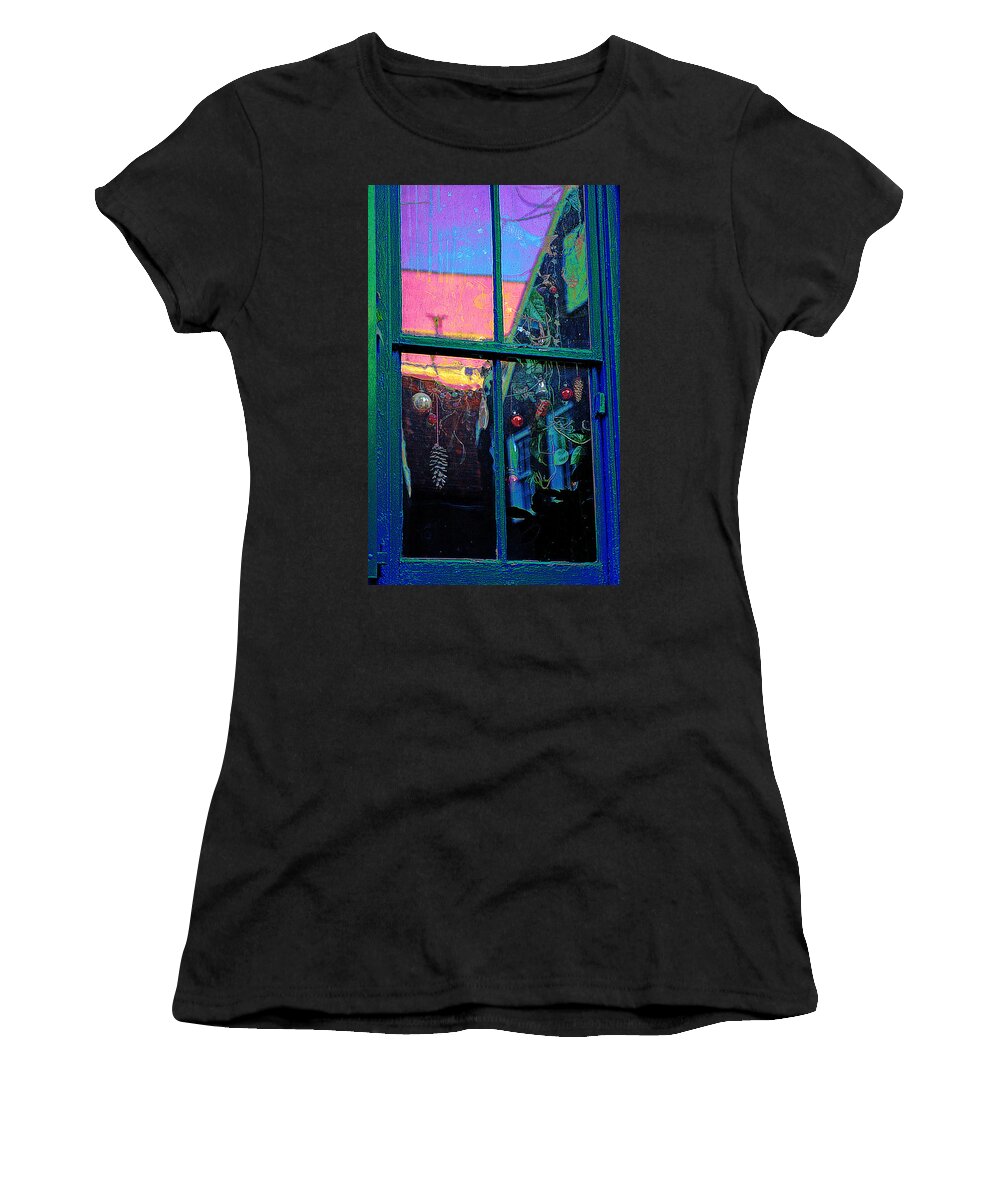 Christmas Women's T-Shirt featuring the photograph December Afternoon by Ira Shander