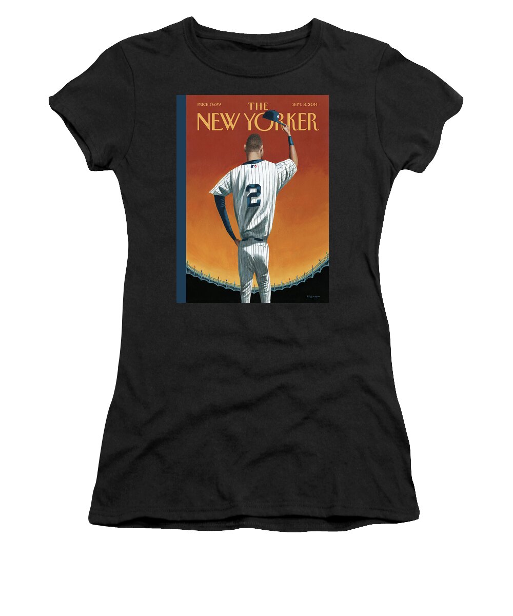 Derek Jeter Bows Out Women's T-Shirt