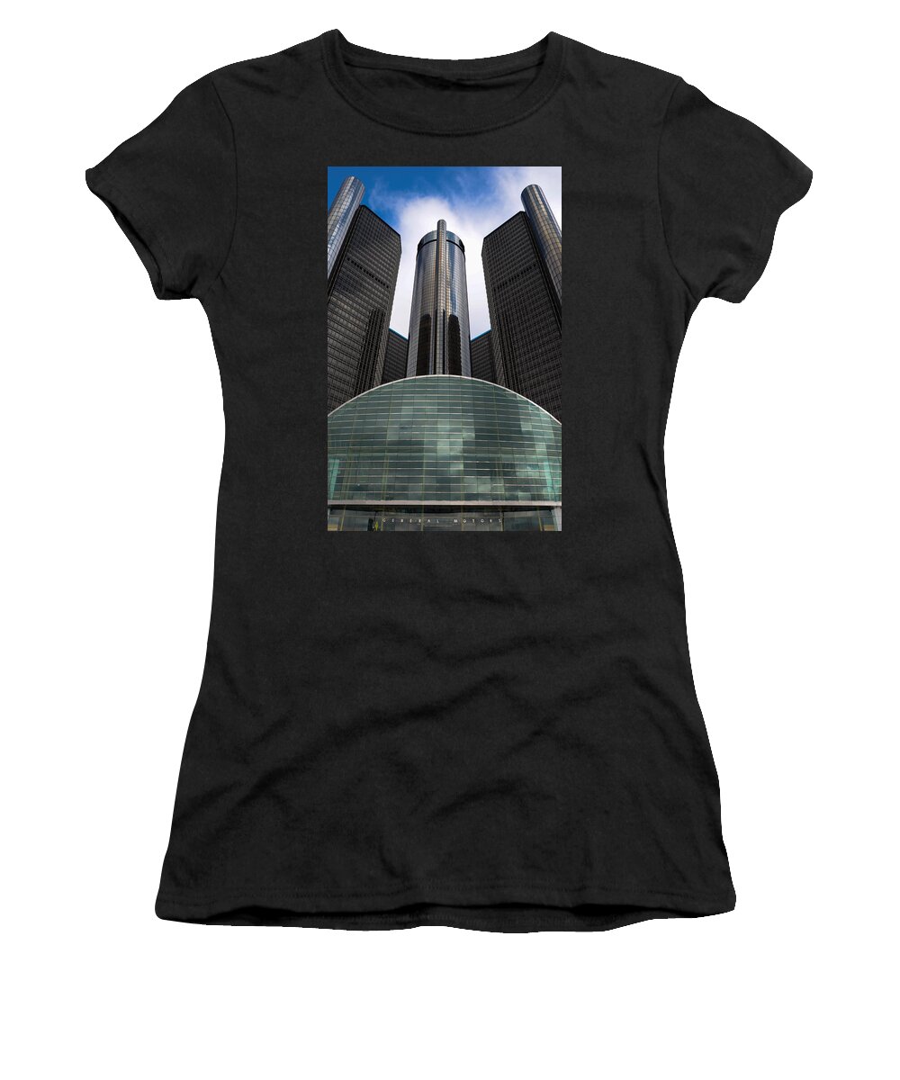 Detroit Women's T-Shirt featuring the photograph Detroit Renaissance by Gales Of November