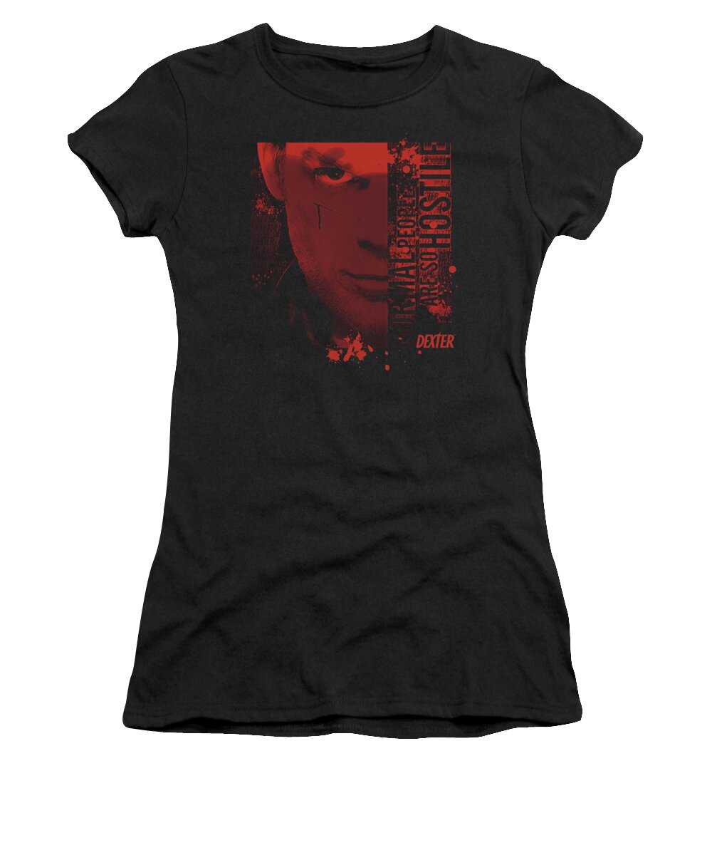 Dexter Women's T-Shirt featuring the digital art Dexter - Normal by Brand A