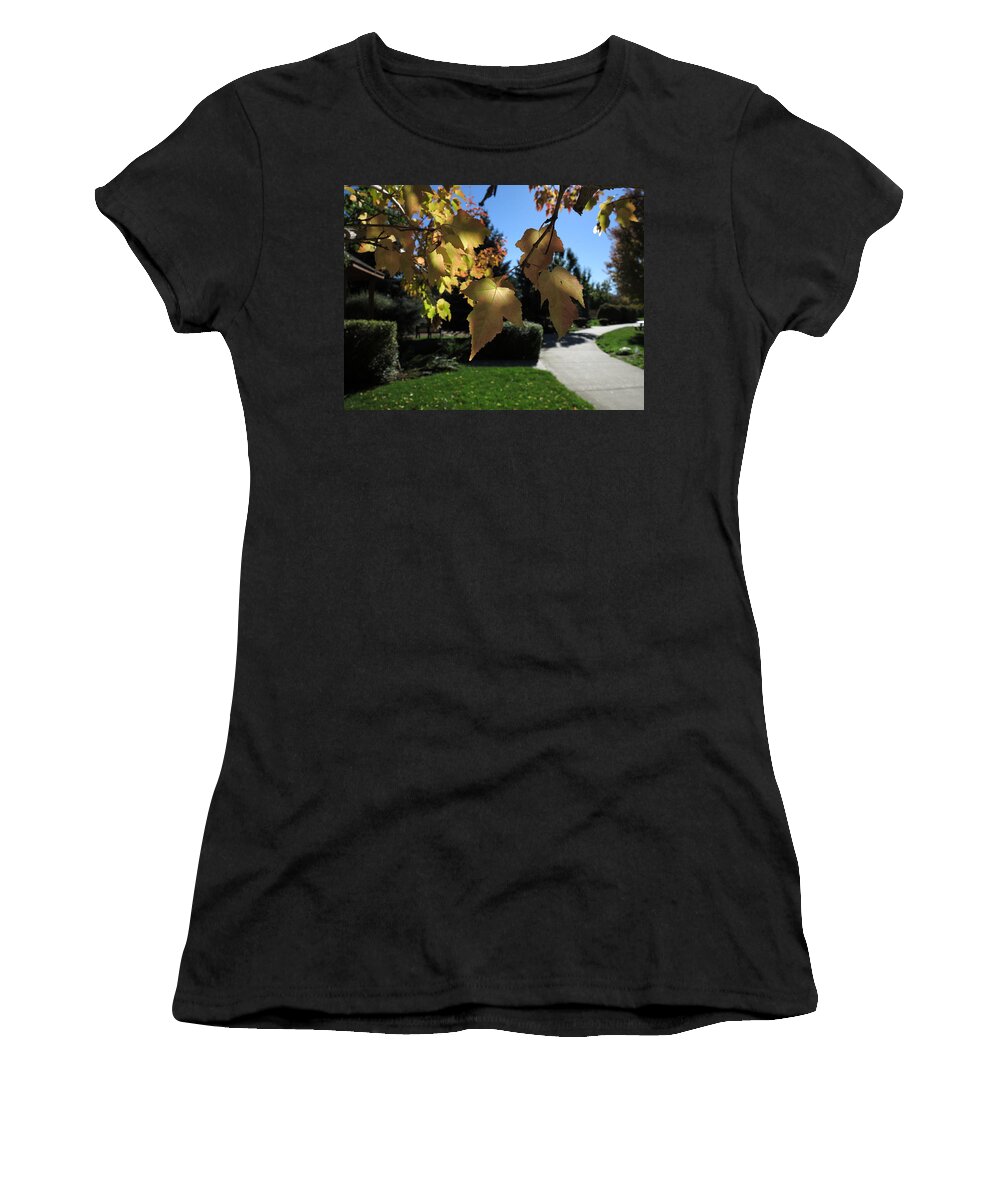 Autumn Women's T-Shirt featuring the photograph Diaphanous by Jessica Myscofski