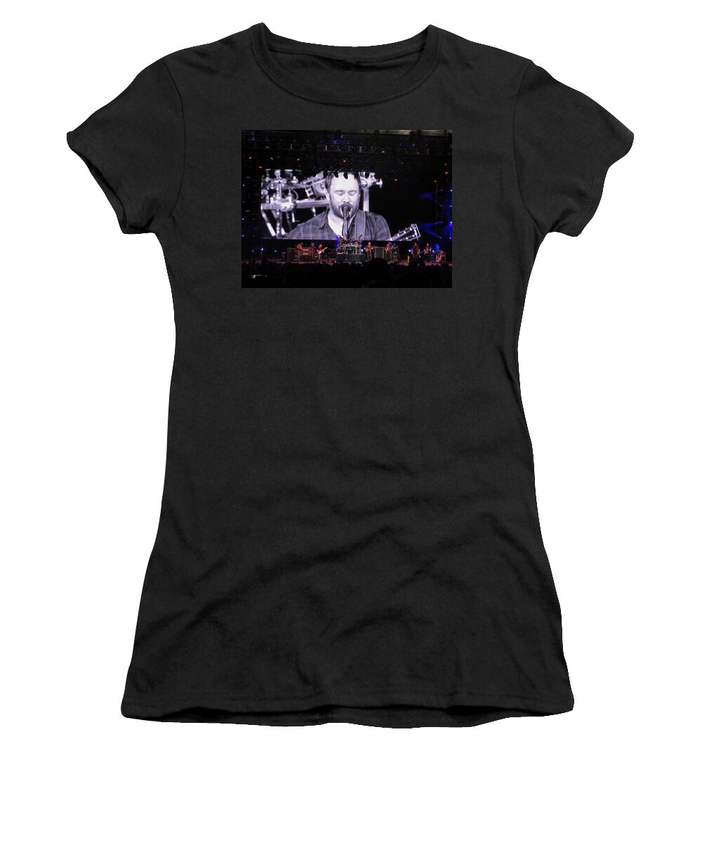Dave Women's T-Shirt featuring the photograph DMB Live by Aaron Martens