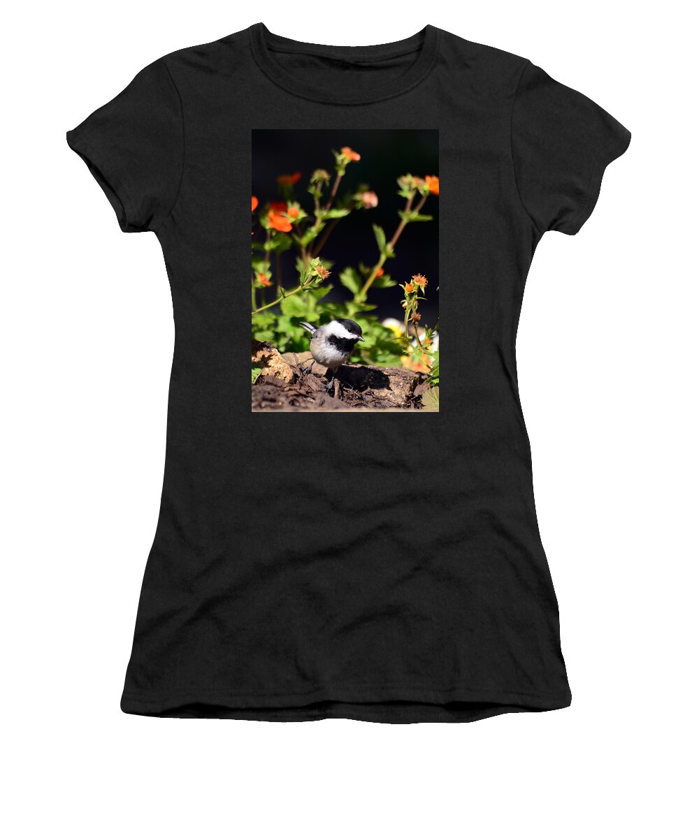 Bird Women's T-Shirt featuring the photograph Do You Have Any Flowers That Lived by Lori Tambakis